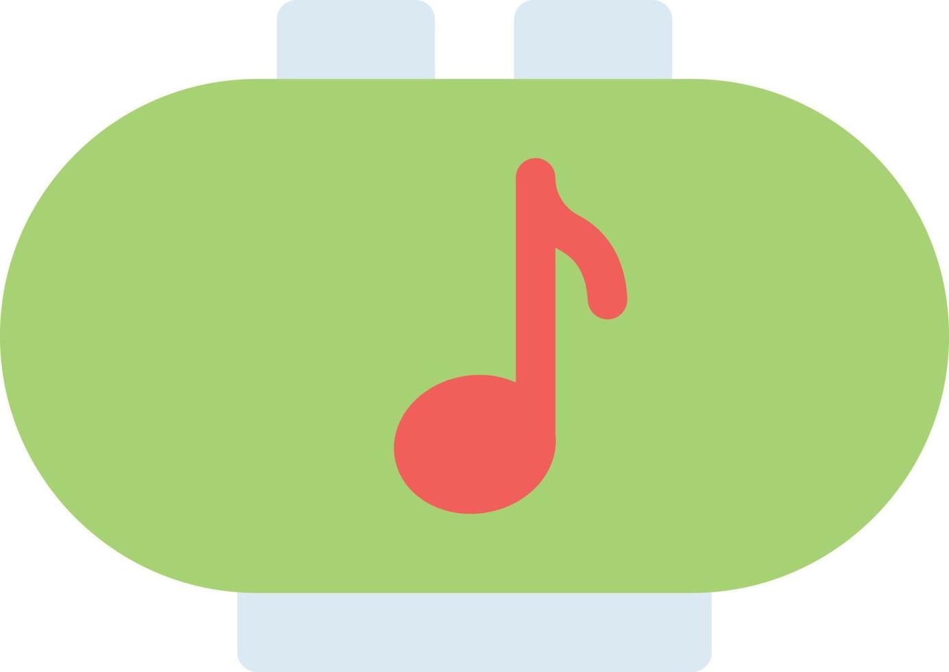 ilustración de vector de música de audio en un fondo. símbolos de calidad premium. iconos vectoriales para concepto y diseño gráfico.