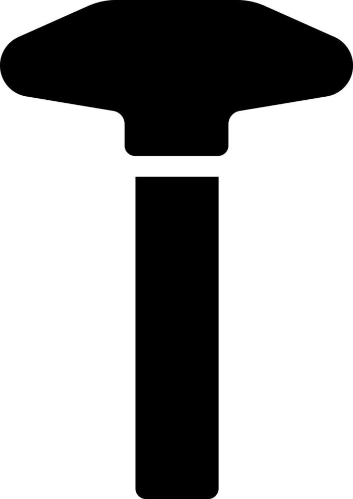 ilustración vectorial de martillo en un fondo. símbolos de calidad premium. iconos vectoriales para concepto y diseño gráfico. vector