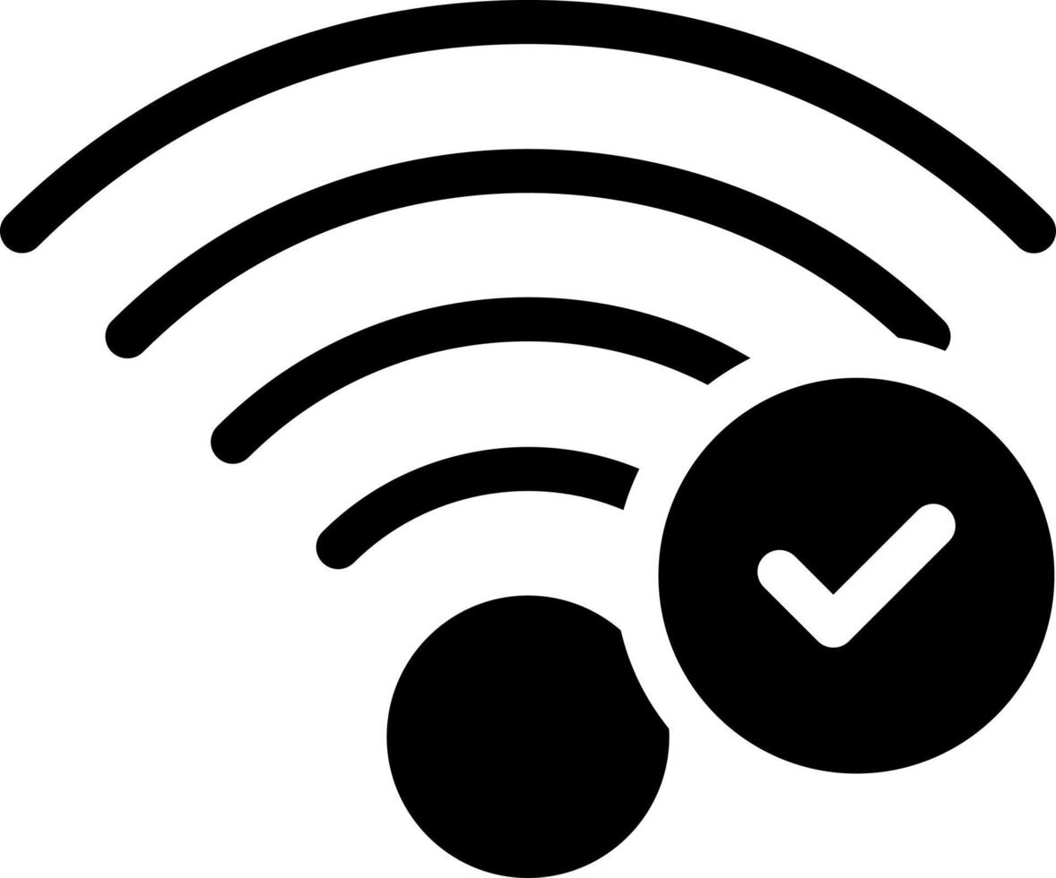 ilustración de vector wifi en un fondo. símbolos de calidad premium. iconos vectoriales para concepto y diseño gráfico.