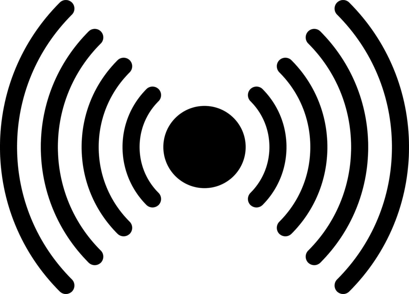 ilustración de vector wifi en un fondo. símbolos de calidad premium. iconos vectoriales para concepto y diseño gráfico.