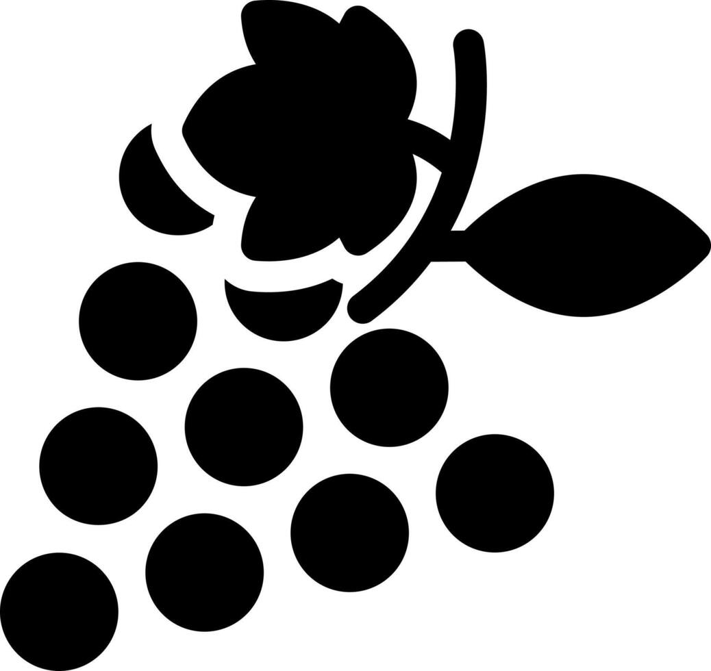 ilustración vectorial de uvas en un fondo. símbolos de calidad premium. iconos vectoriales para concepto y diseño gráfico. vector