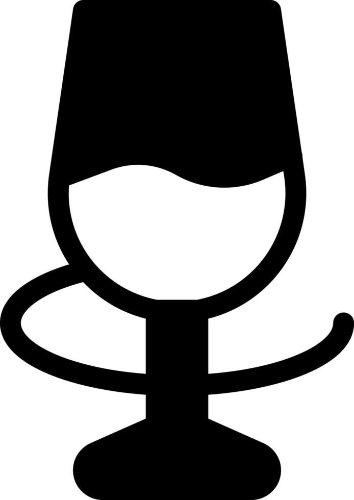 ilustración de vector de vino en un fondo. símbolos de calidad premium. iconos vectoriales para concepto y diseño gráfico.