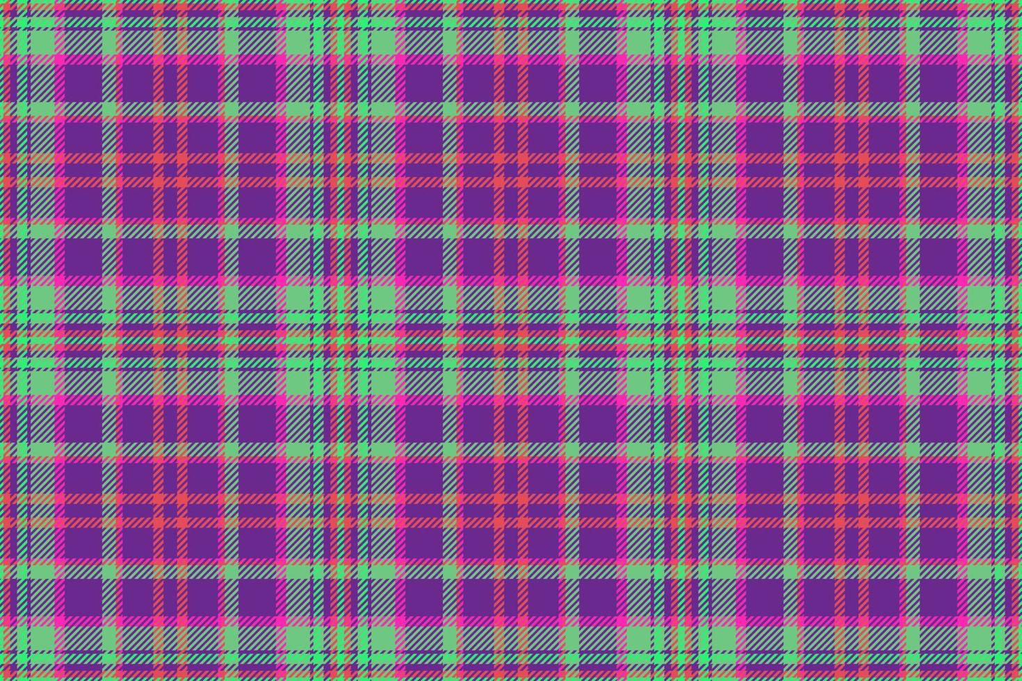 Check texture pattern. Textile fabric seamless. Vector tartan background plaid.