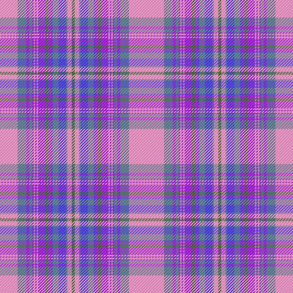 Texture check seamless. Fabric background tartan. Pattern vector plaid textile.