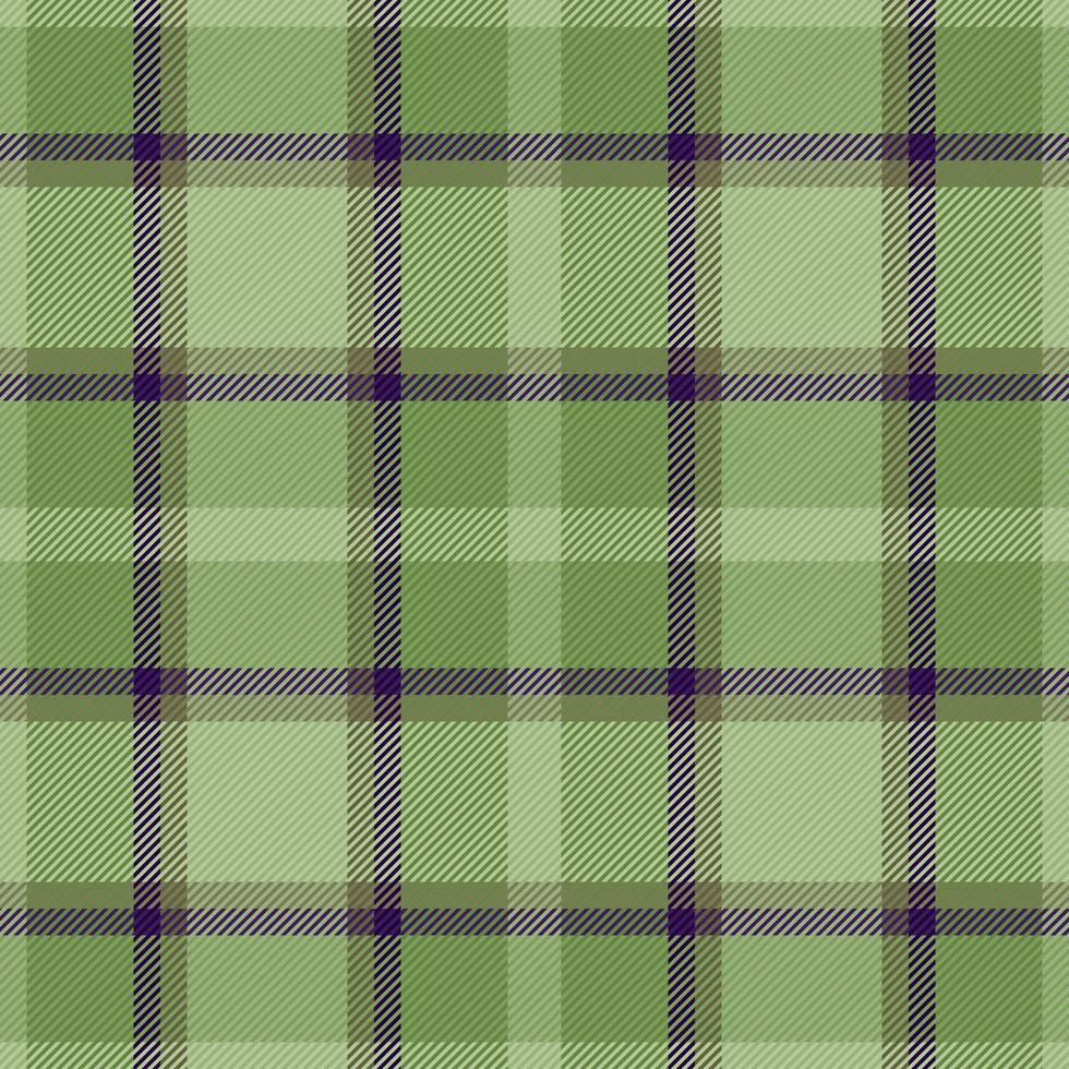Vector pattern fabric. Tartan texture textile. Check seamless background plaid.