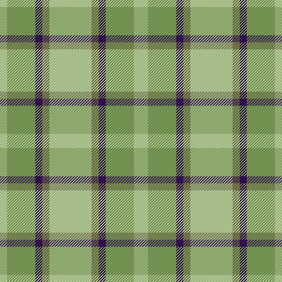 Vector pattern fabric. Tartan texture textile. Check seamless background plaid.