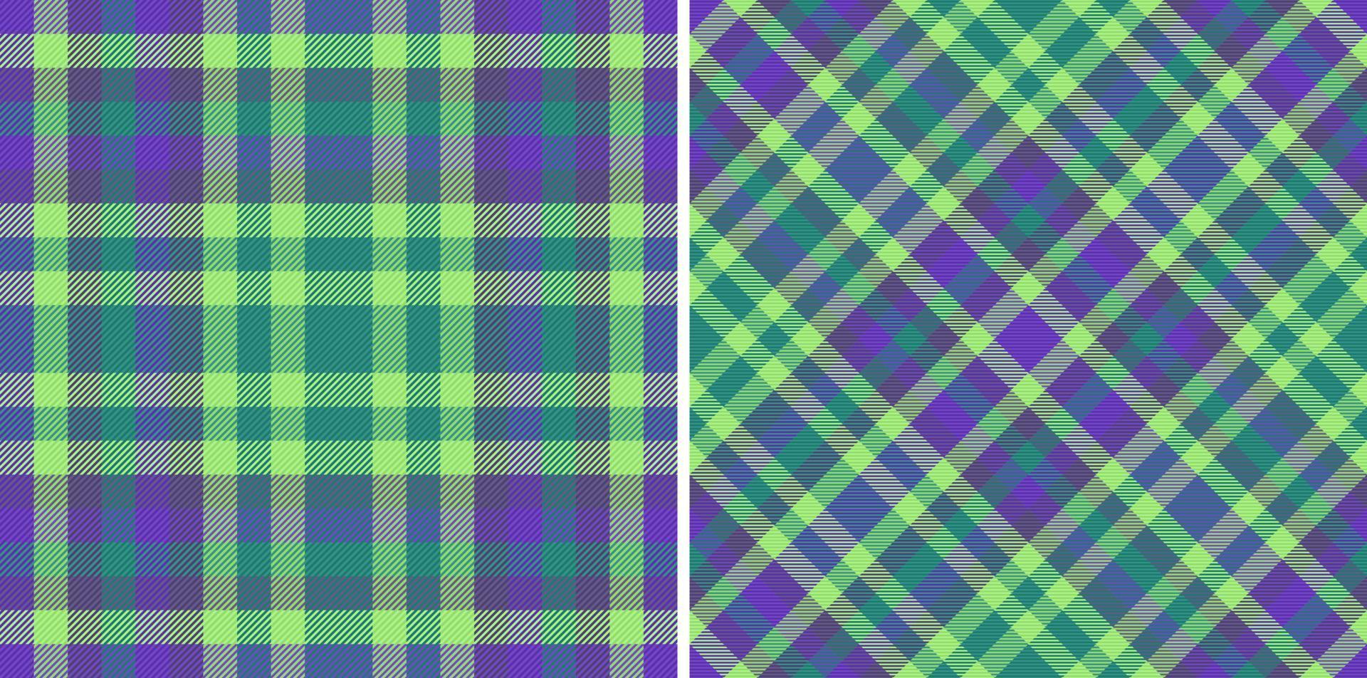 Plaid fabric seamless. Textile pattern check. Vector tartan background texture.