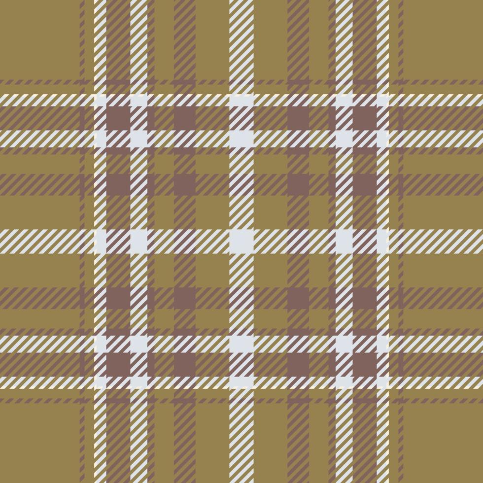 Plaid check pattern. Seamless fabric texture. Tartan textile print. vector