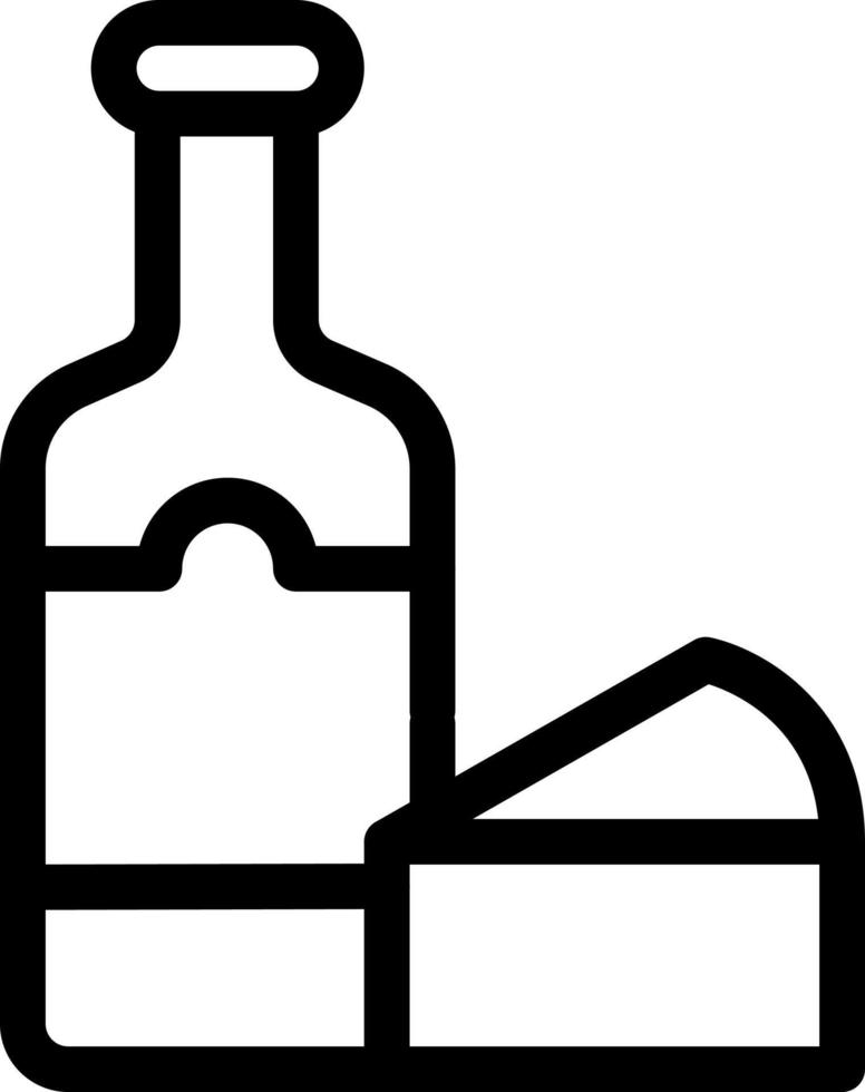 ilustración de vector de alcohol en un fondo. símbolos de calidad premium. iconos vectoriales para concepto y diseño gráfico.