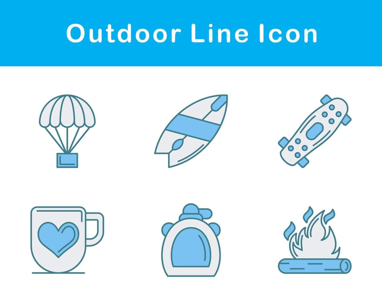 Outdoor Vector Icon Set