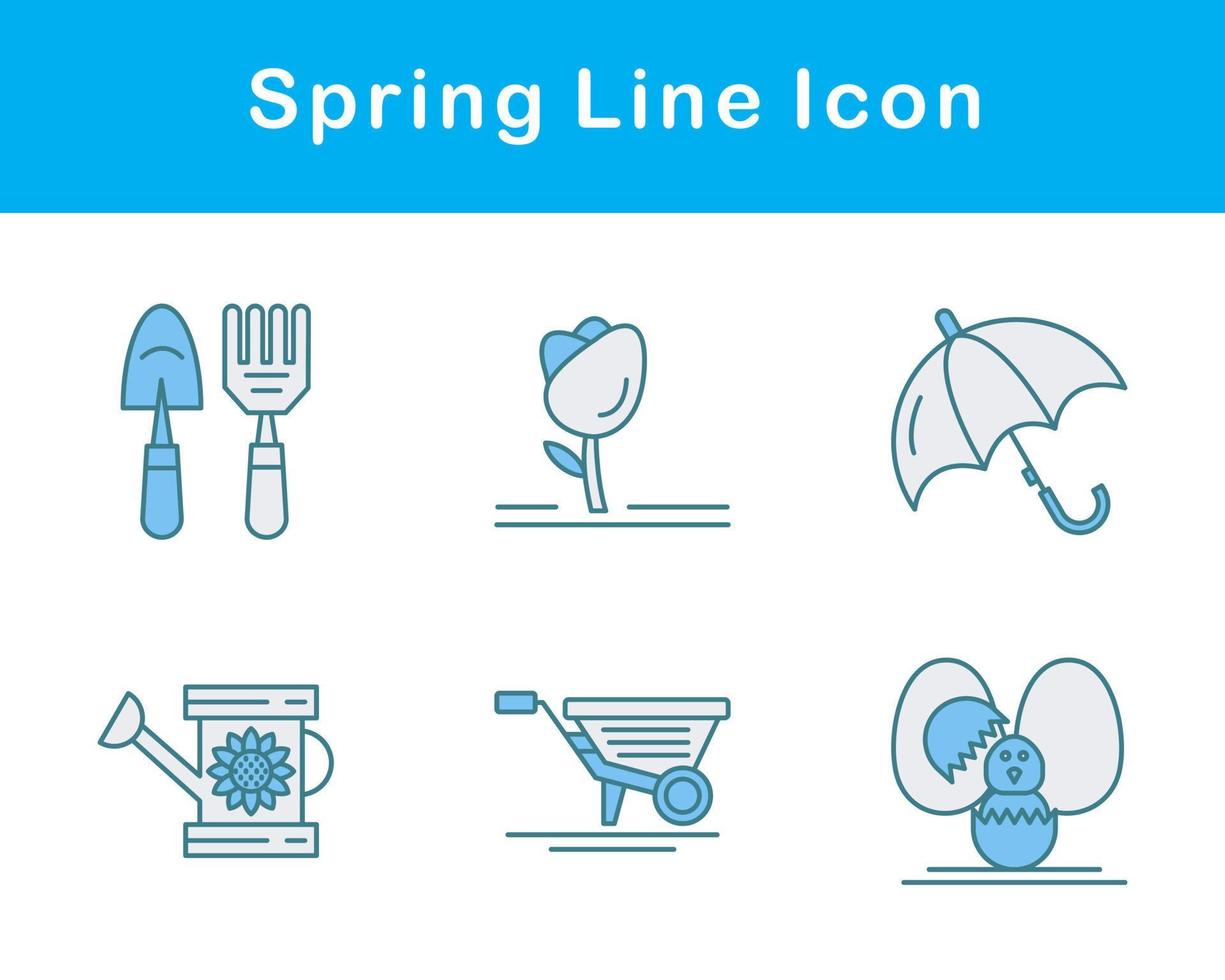 Spring Vector Icon Set