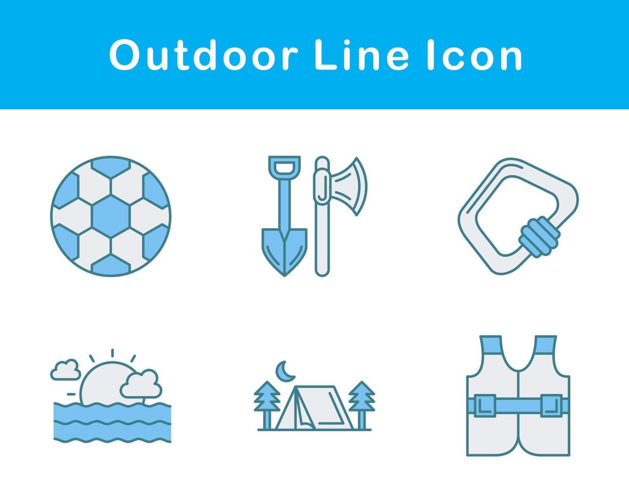 Outdoor Vector Icon Set