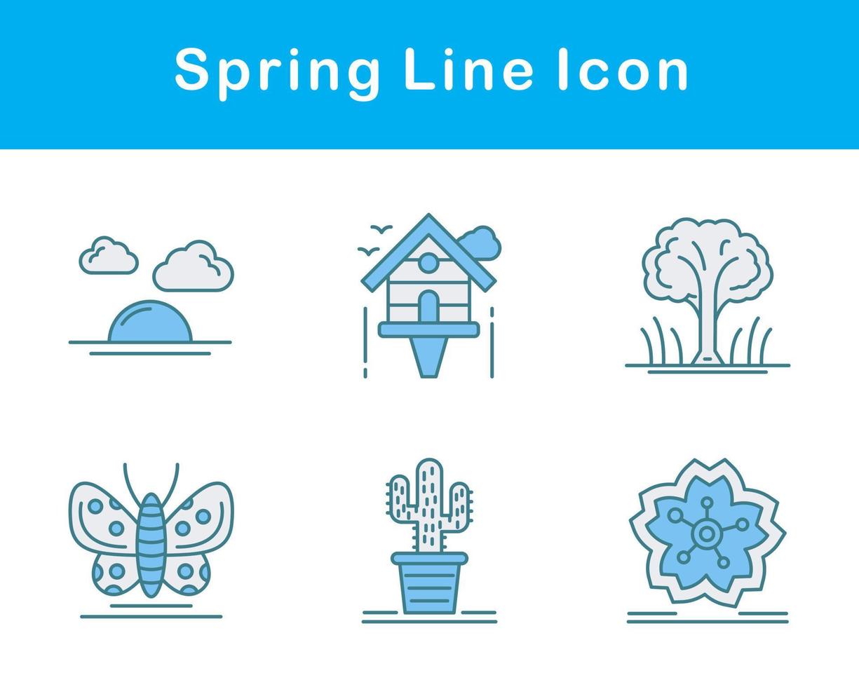 Spring Vector Icon Set