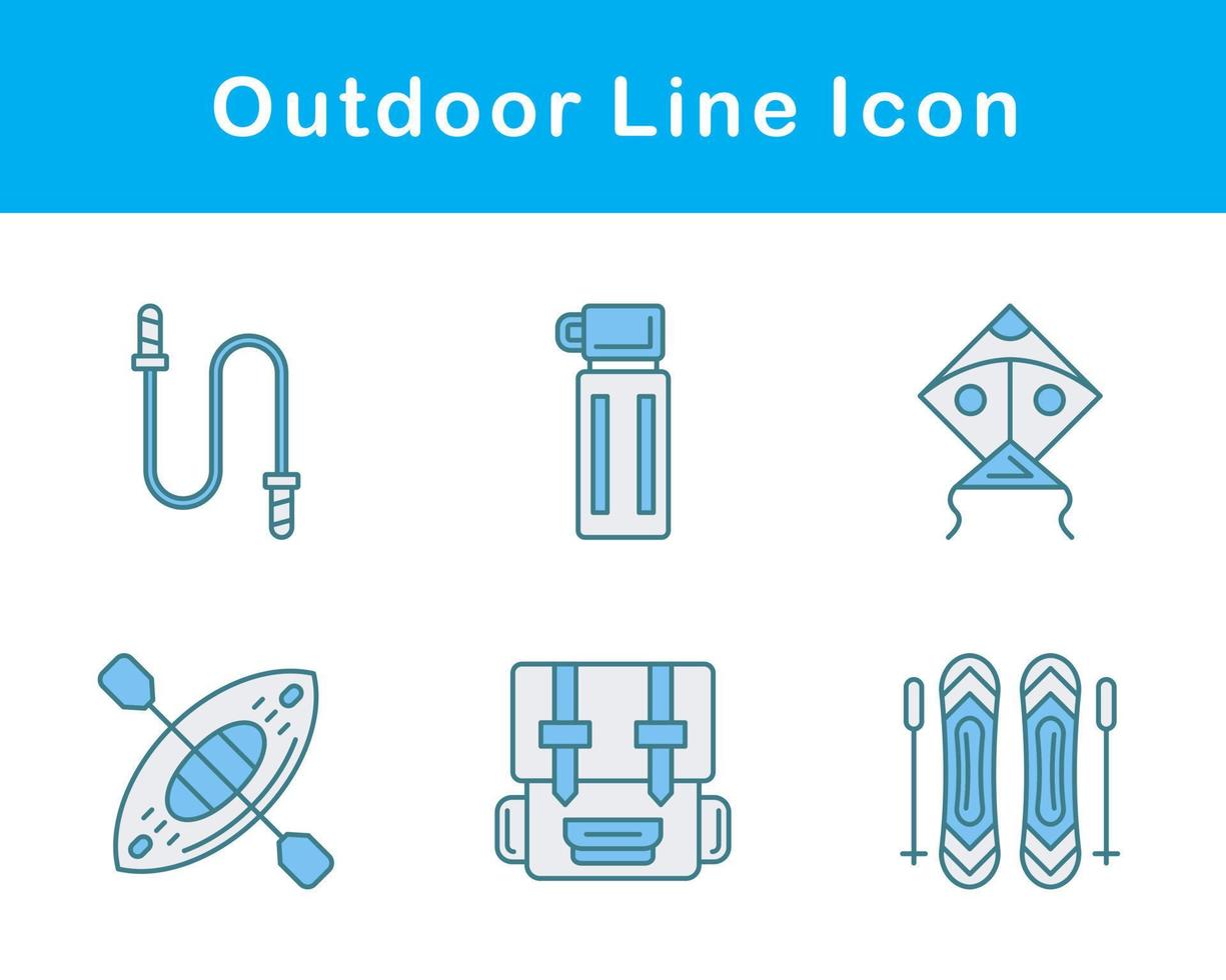 Outdoor Vector Icon Set