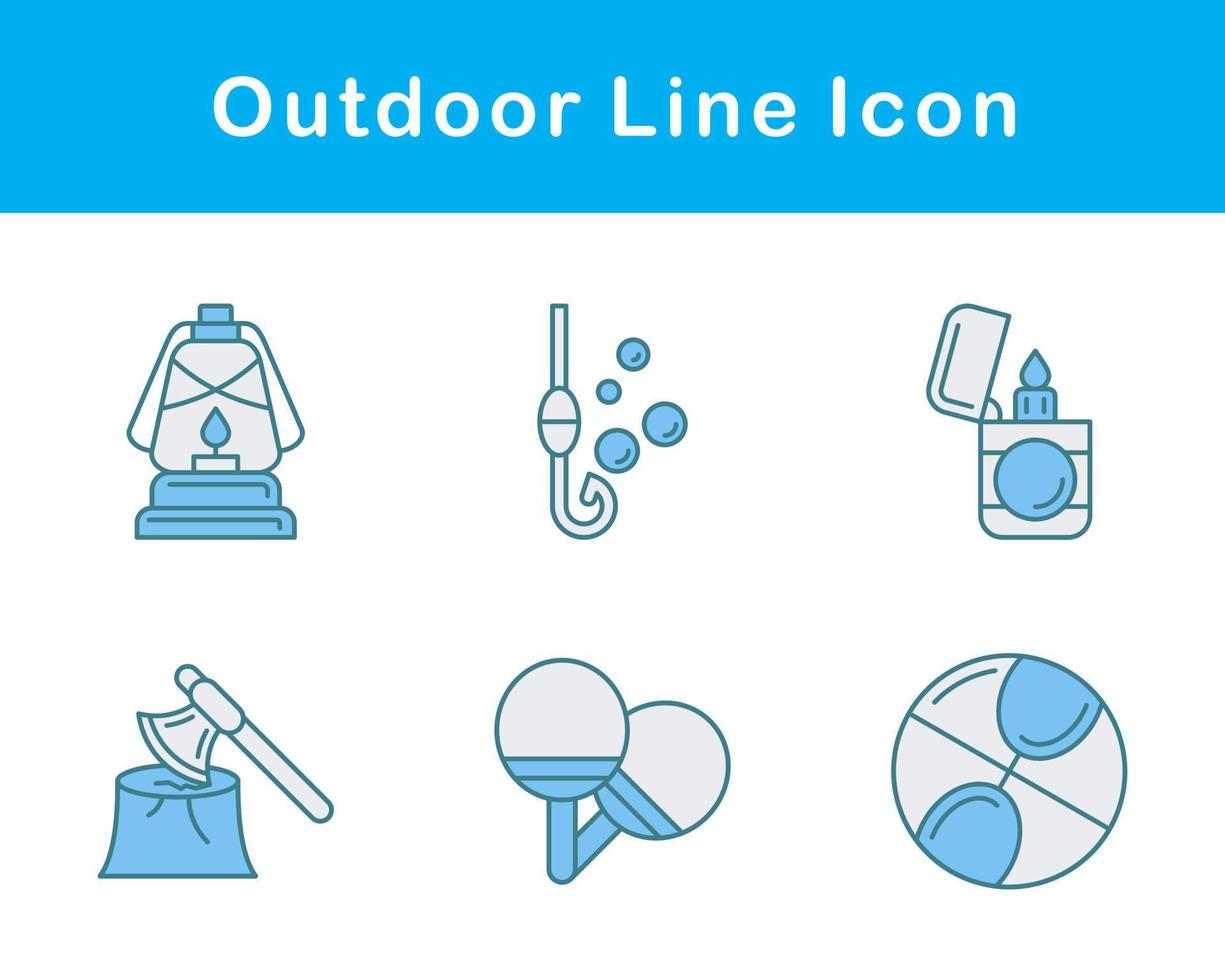 Outdoor Vector Icon Set