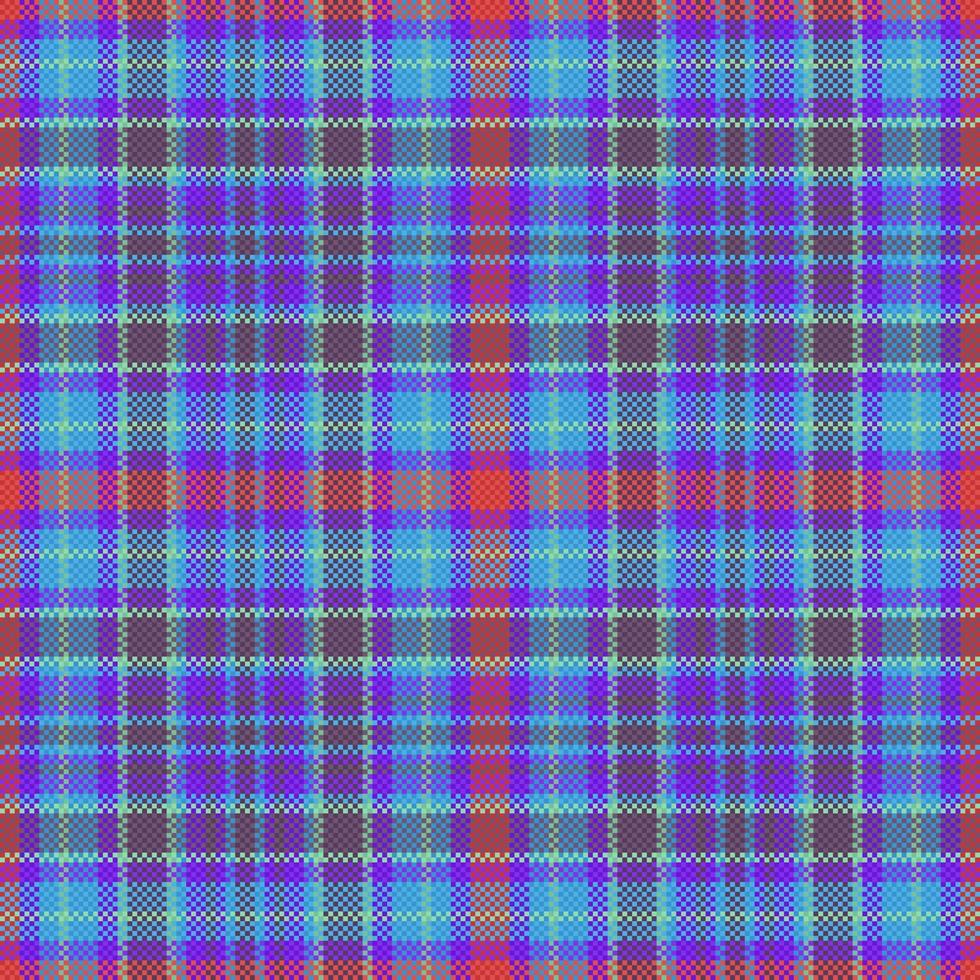Seamless check plaid. Texture textile tartan. Vector background pattern fabric.