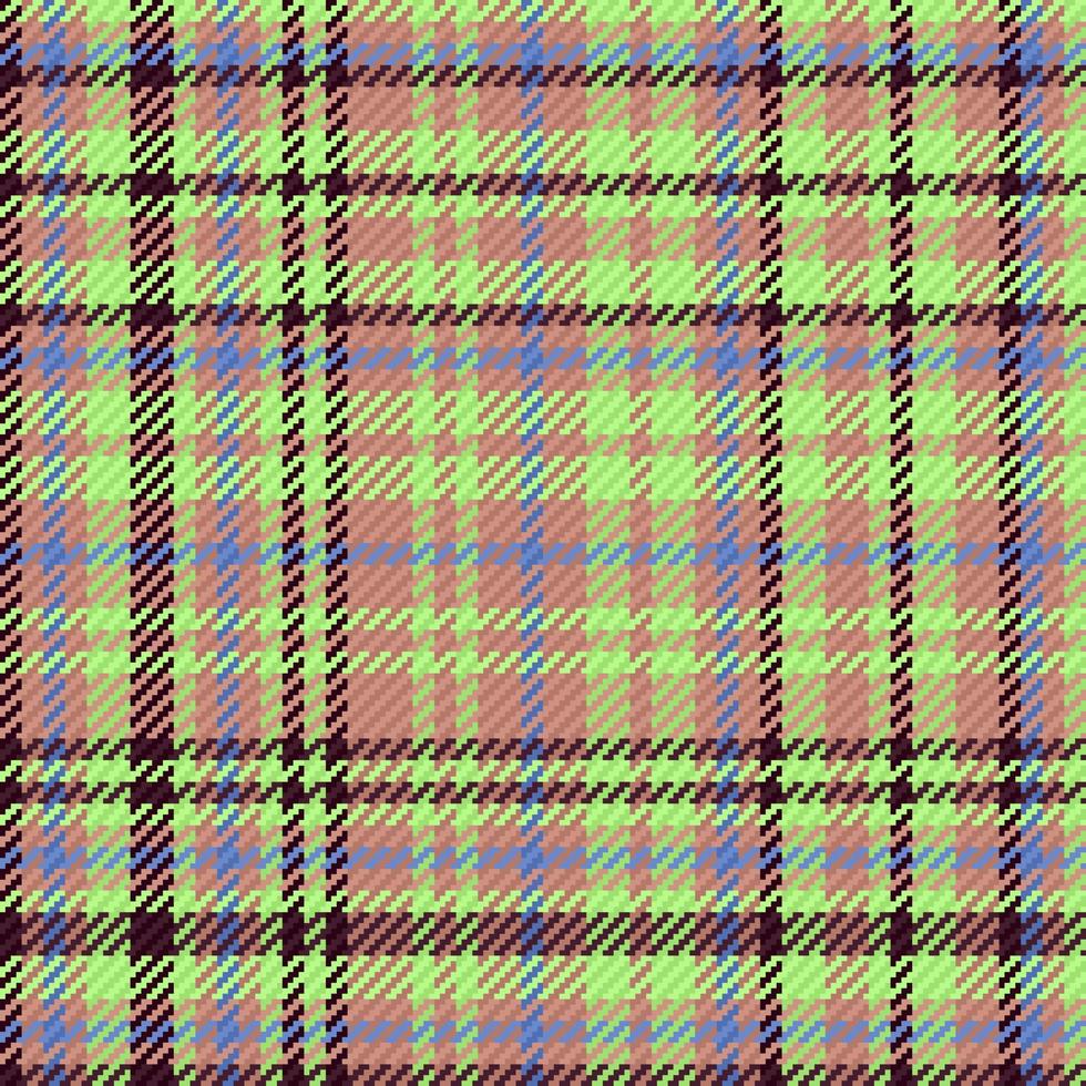 Vector plaid pattern. Tartan textile texture. Check background fabric seamless.