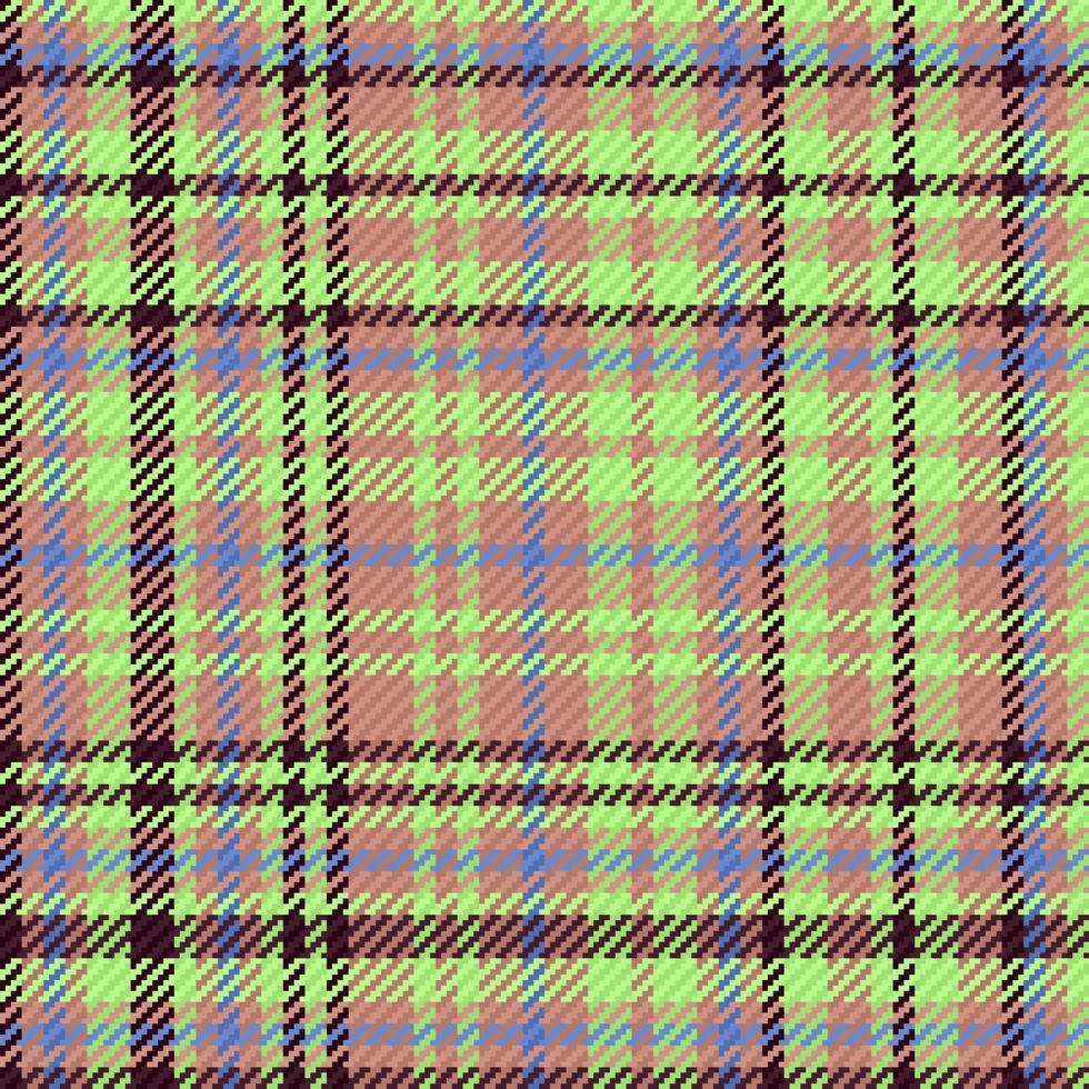 Vector plaid pattern. Tartan textile texture. Check background fabric seamless.