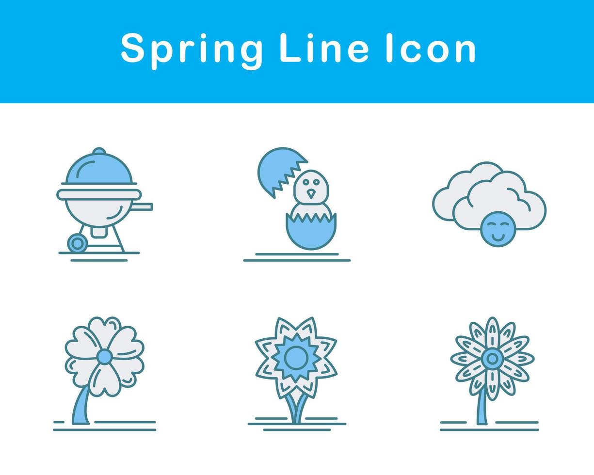 Spring Vector Icon Set