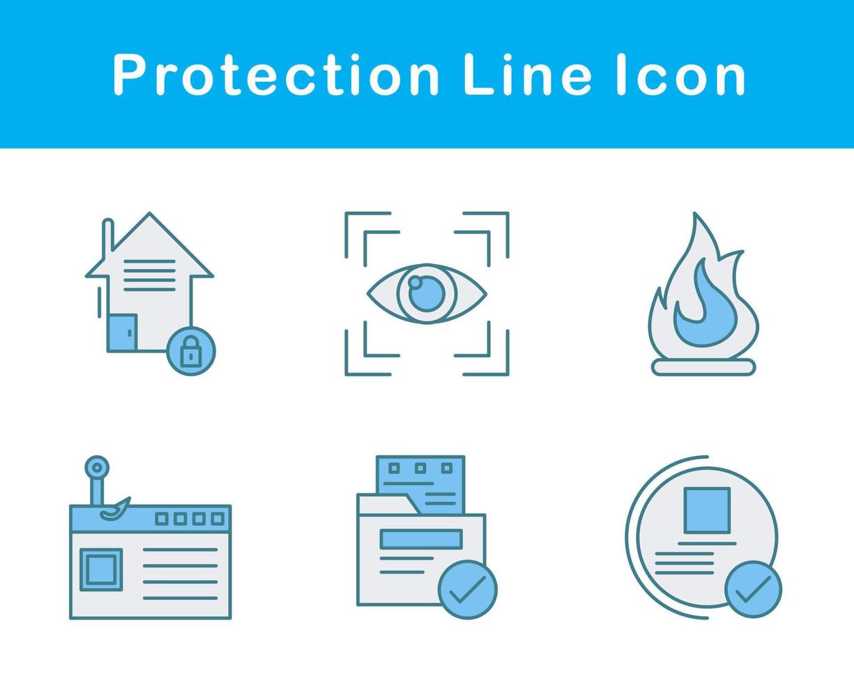 Protection Vector Icon Set