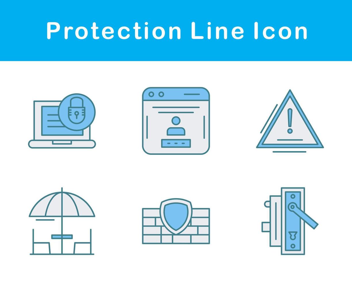 Protection Vector Icon Set