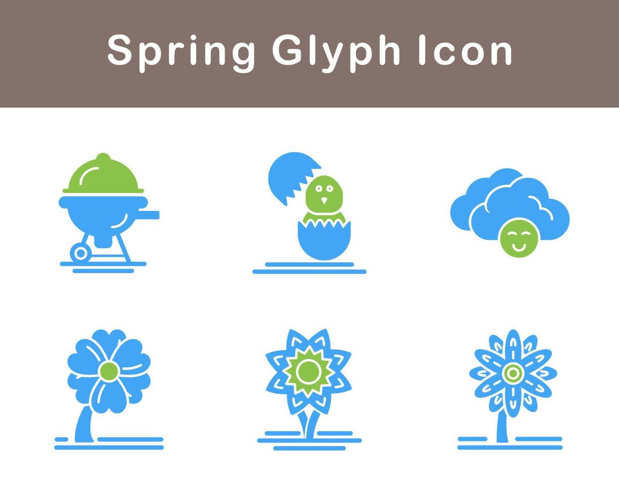 Spring Vector Icon Set