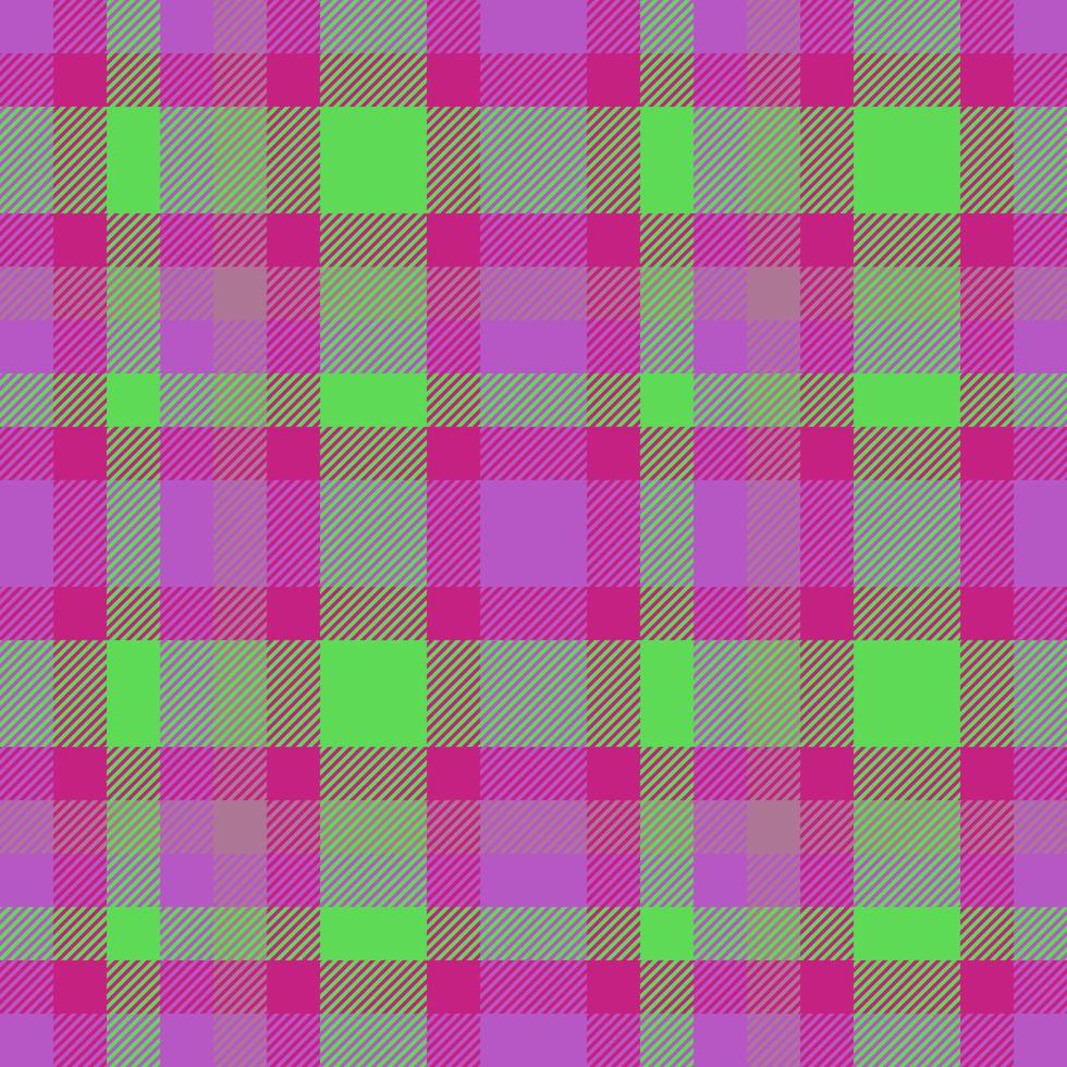 Fabric check texture. Vector plaid seamless. Pattern tartan background textile.