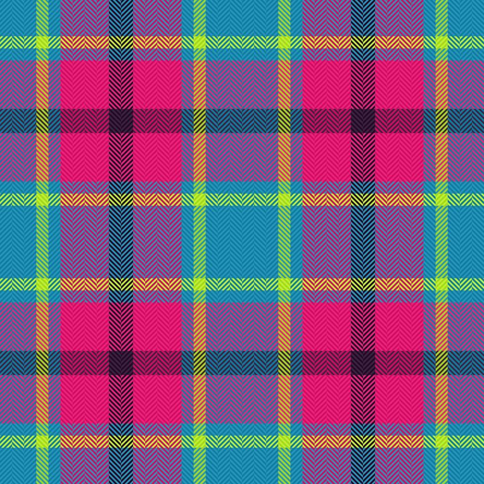 Check fabric tartan. Texture pattern seamless. Textile background vector plaid.