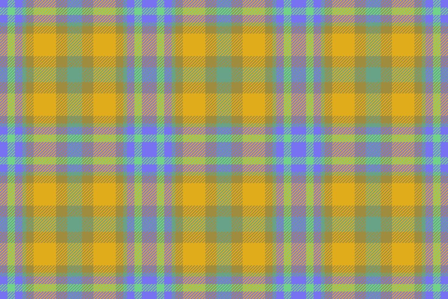 Seamless background check. Texture plaid pattern. Vector fabric textile tartan.