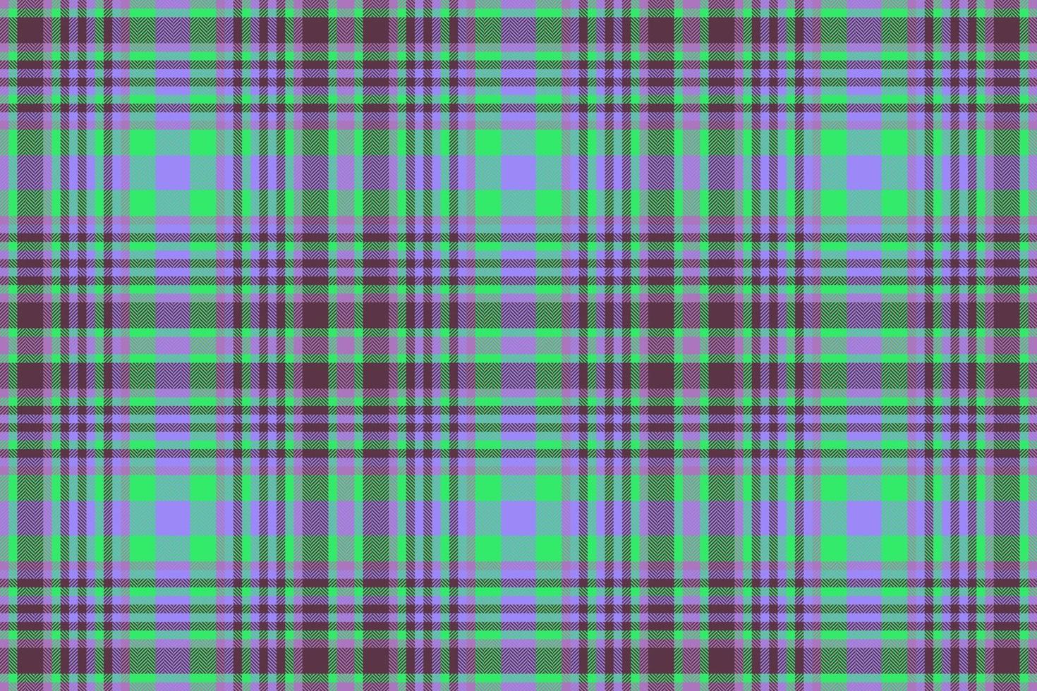 Background pattern textile. Vector check fabric. Seamless tartan plaid texture.