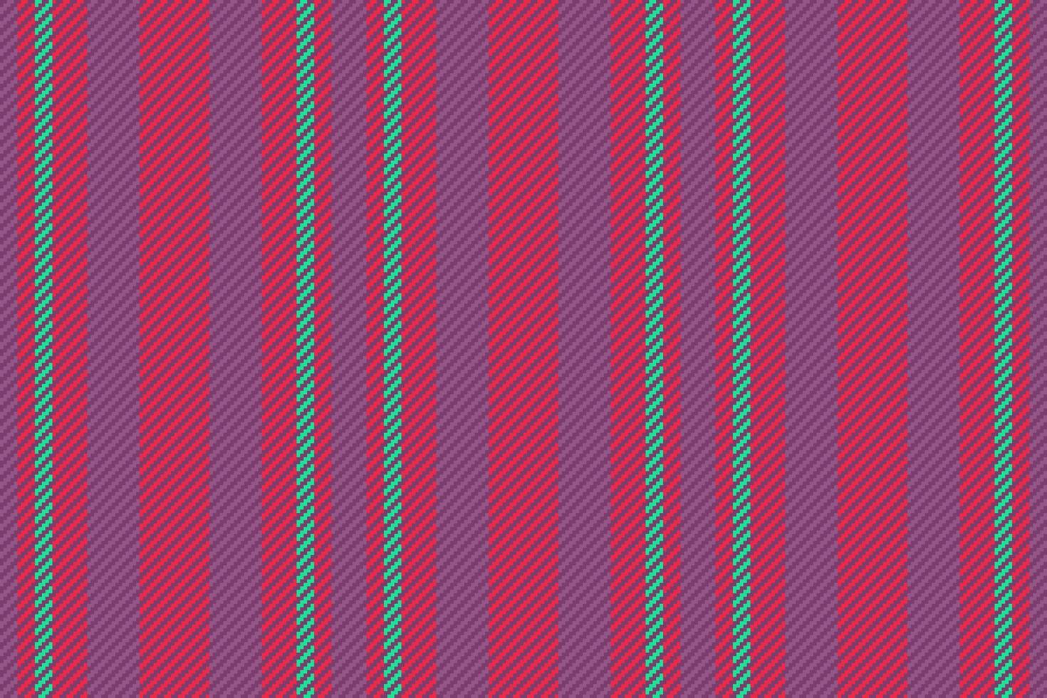 Background textile fabric. Texture seamless vector. Vertical pattern lines stripe. vector