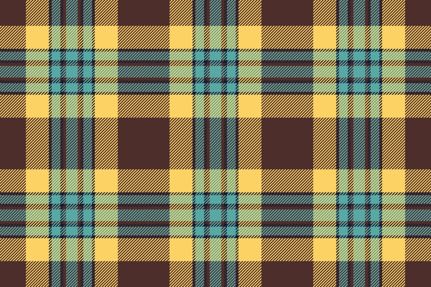 Plaid background, check seamless pattern. Vector fabric texture for textile print, wrapping paper, gift card or wallpaper.