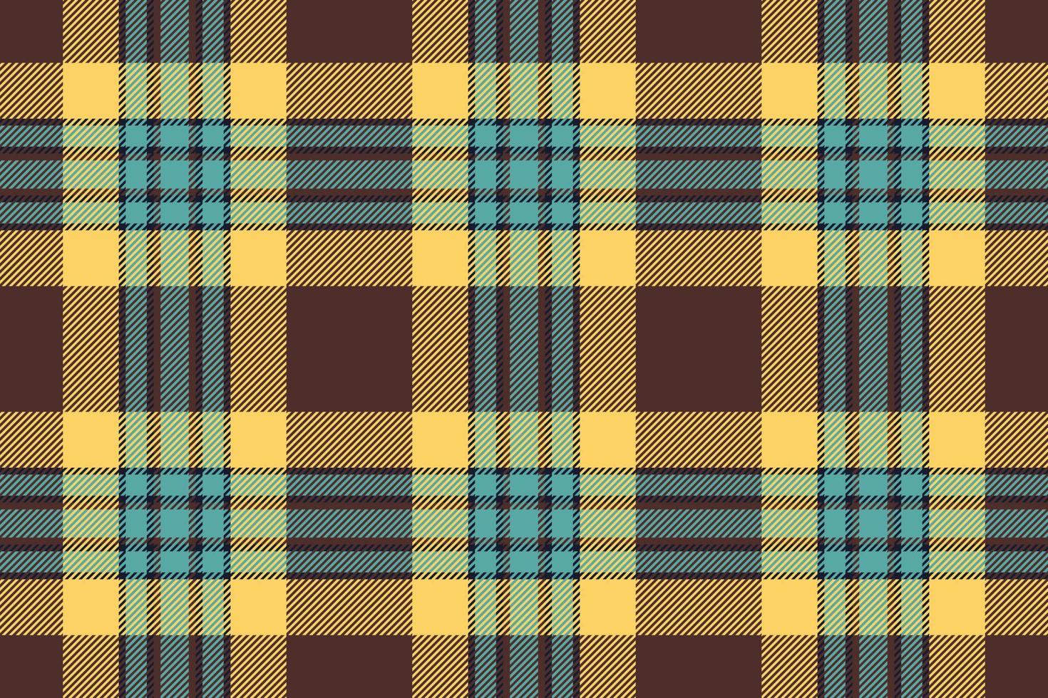 Plaid background, check seamless pattern. Vector fabric texture for textile print, wrapping paper, gift card or wallpaper.