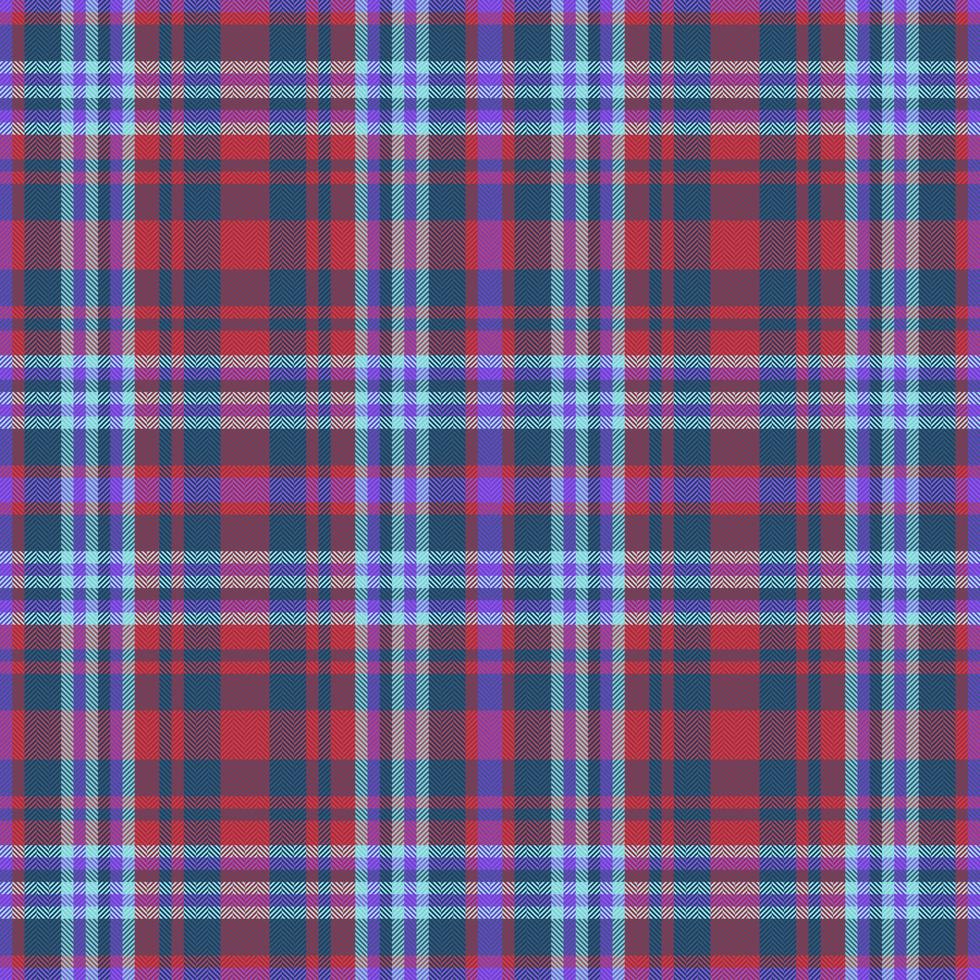 Pattern check plaid. Textile background texture. Tartan vector fabric seamless.