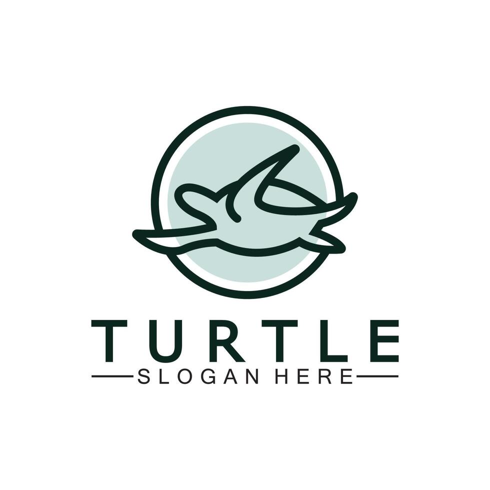 Turtle icon, Sea turtle vector illustration, Logo for buttons, websites, mobile apps and other design needs