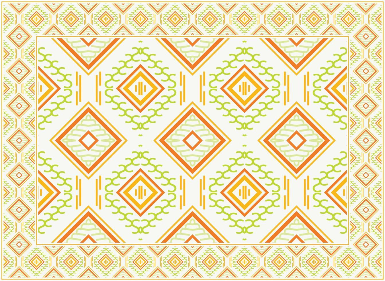 Carpet Persian rug modern living room, Motif Ethnic seamless Pattern modern Persian rug, African Ethnic Aztec style design for print fabric Carpets, towels, handkerchiefs, scarves rug, vector
