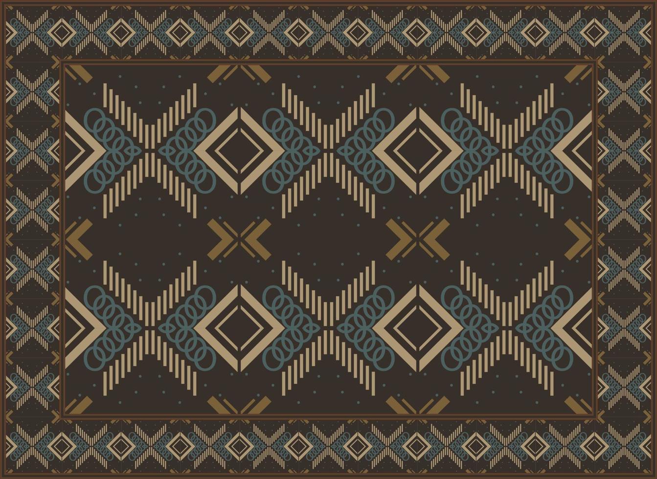 Modern Persian carpet texture, African Motif modern Persian rug, African Ethnic Aztec style design for print fabric Carpets, towels, handkerchiefs, scarves rug, vector