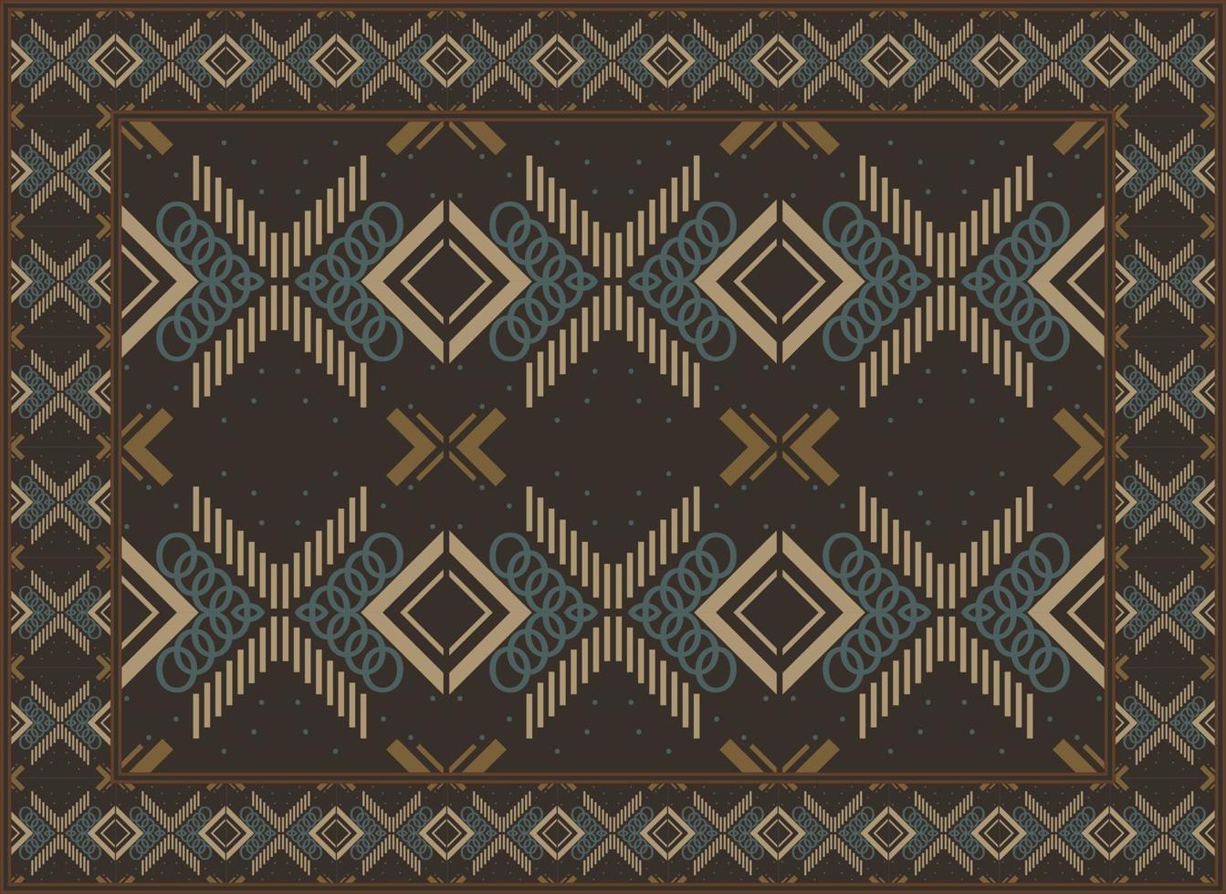 Modern Persian carpet texture, African Motif modern Persian rug, African Ethnic Aztec style design for print fabric Carpets, towels, handkerchiefs, scarves rug, vector