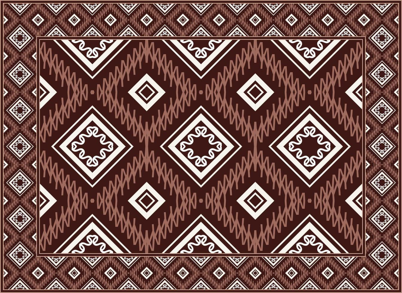 moderno persa alfombra, africano motivo boho persa alfombra vivo habitación africano étnico azteca estilo diseño para impresión tela alfombras, toallas, pañuelos, bufandas alfombra, vector