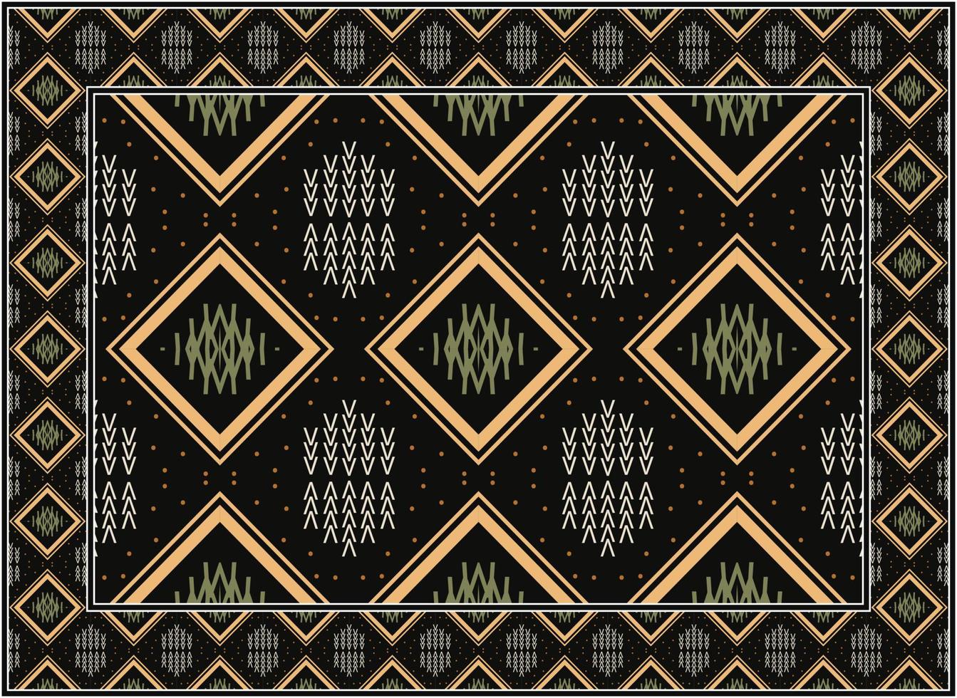 Modern Persian carpet texture, African Ethnic seamless pattern Boho Persian rug living room African Ethnic Aztec style design for print fabric Carpets, towels, handkerchiefs, scarves rug, vector