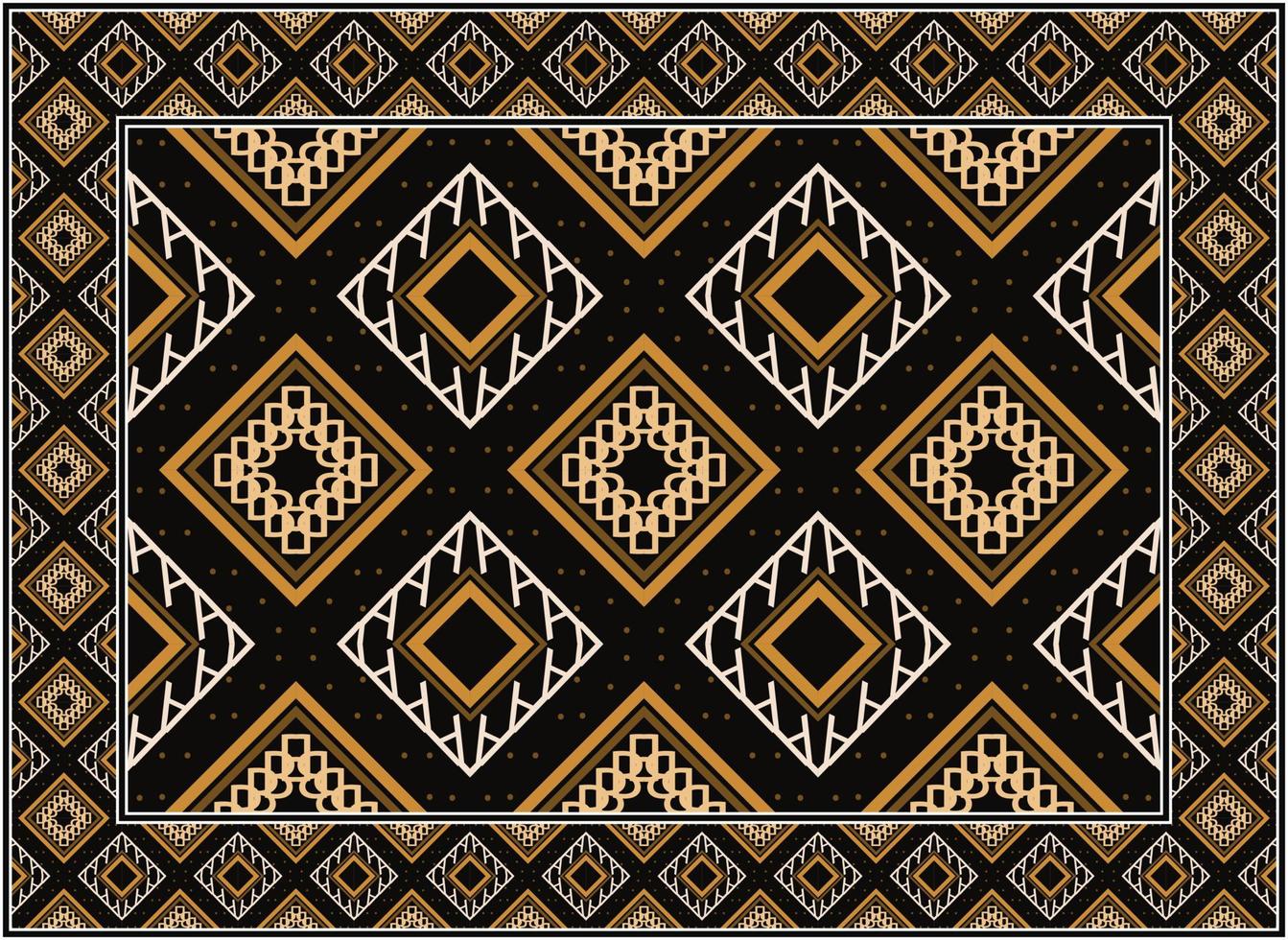 moderno persa alfombra textura, motivo étnico sin costura modelo escandinavo persa alfombra moderno africano étnico azteca estilo diseño para impresión tela alfombras, toallas, pañuelos, bufandas alfombra, vector