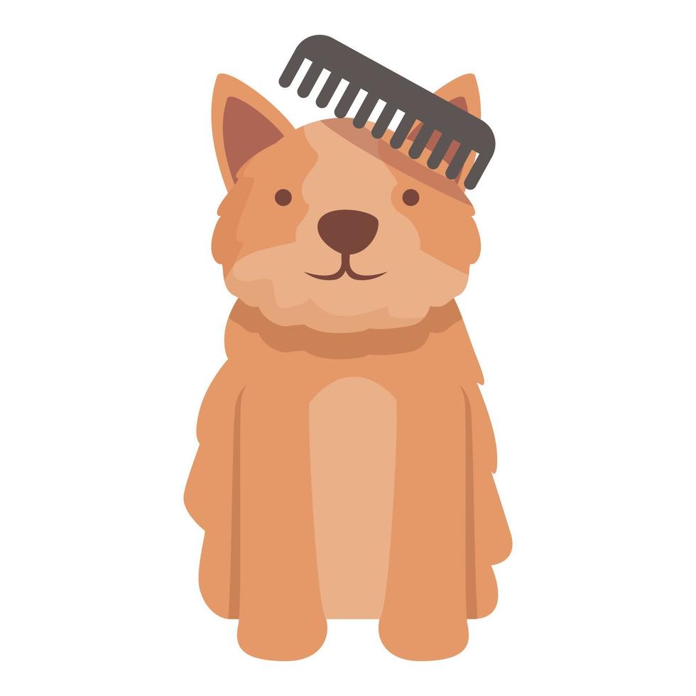 Puppy wash icon cartoon vector. Dog spa vector