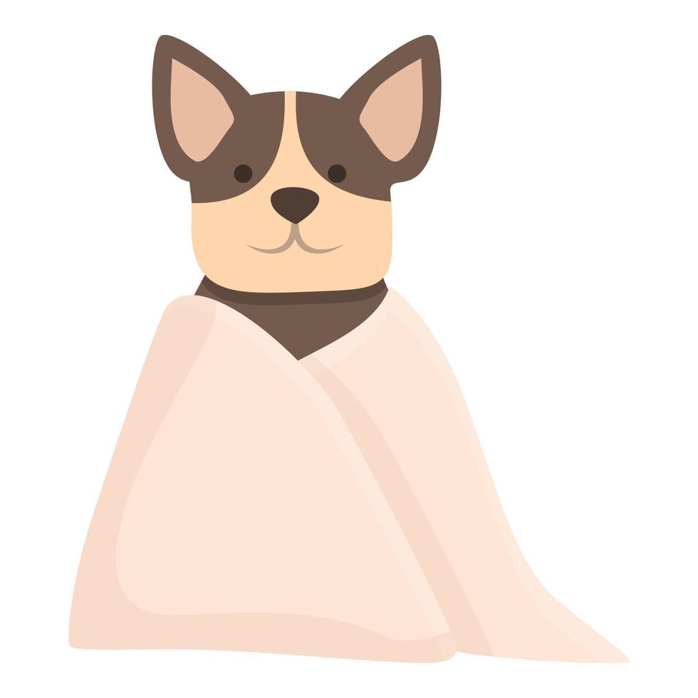 Pet spa icon cartoon vector. Animal bath vector