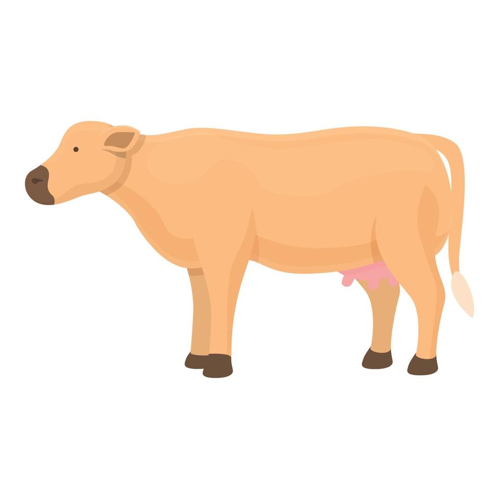 Netherlands cow icon cartoon vector. Cattle farm vector