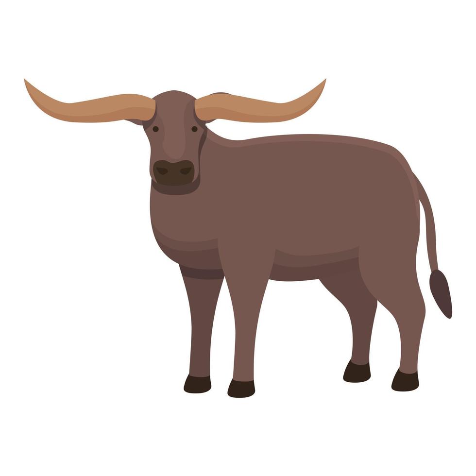 Breed cow icon cartoon vector.Dairy farm vector