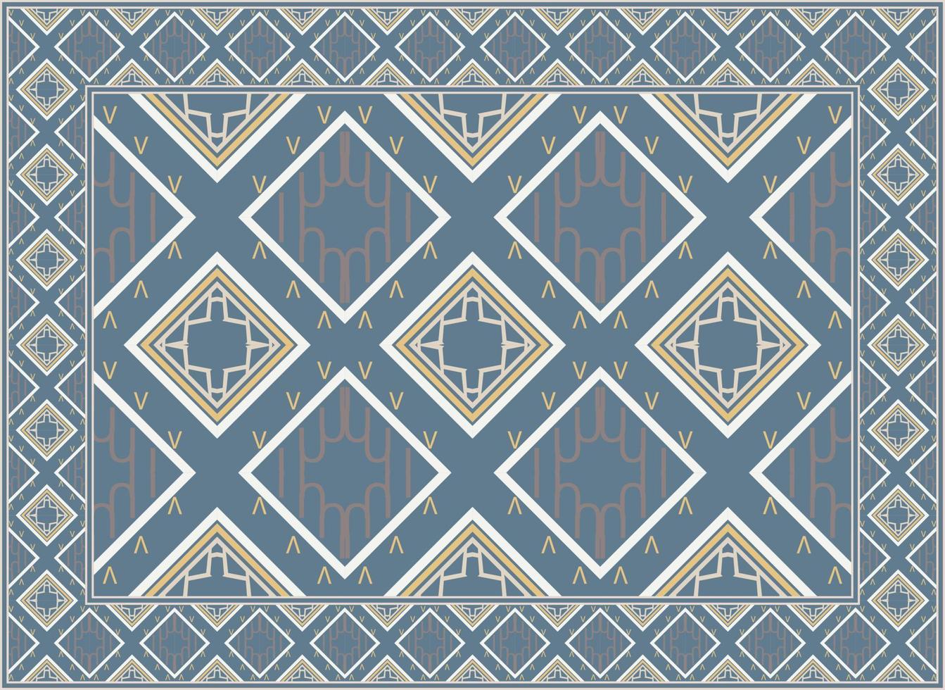 Carpet Pattern rug modern living room, Motif Ethnic seamless Pattern Boho Persian rug living room African Ethnic Aztec style design for print fabric Carpets, towels, handkerchiefs, vector