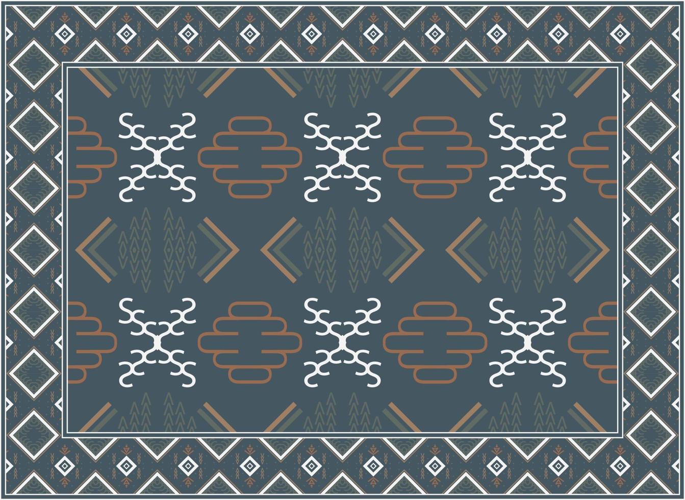 Persian rug patterns, African Motif modern Persian rug, African Ethnic Aztec style design for print fabric Carpets, towels, handkerchiefs, scarves rug, vector