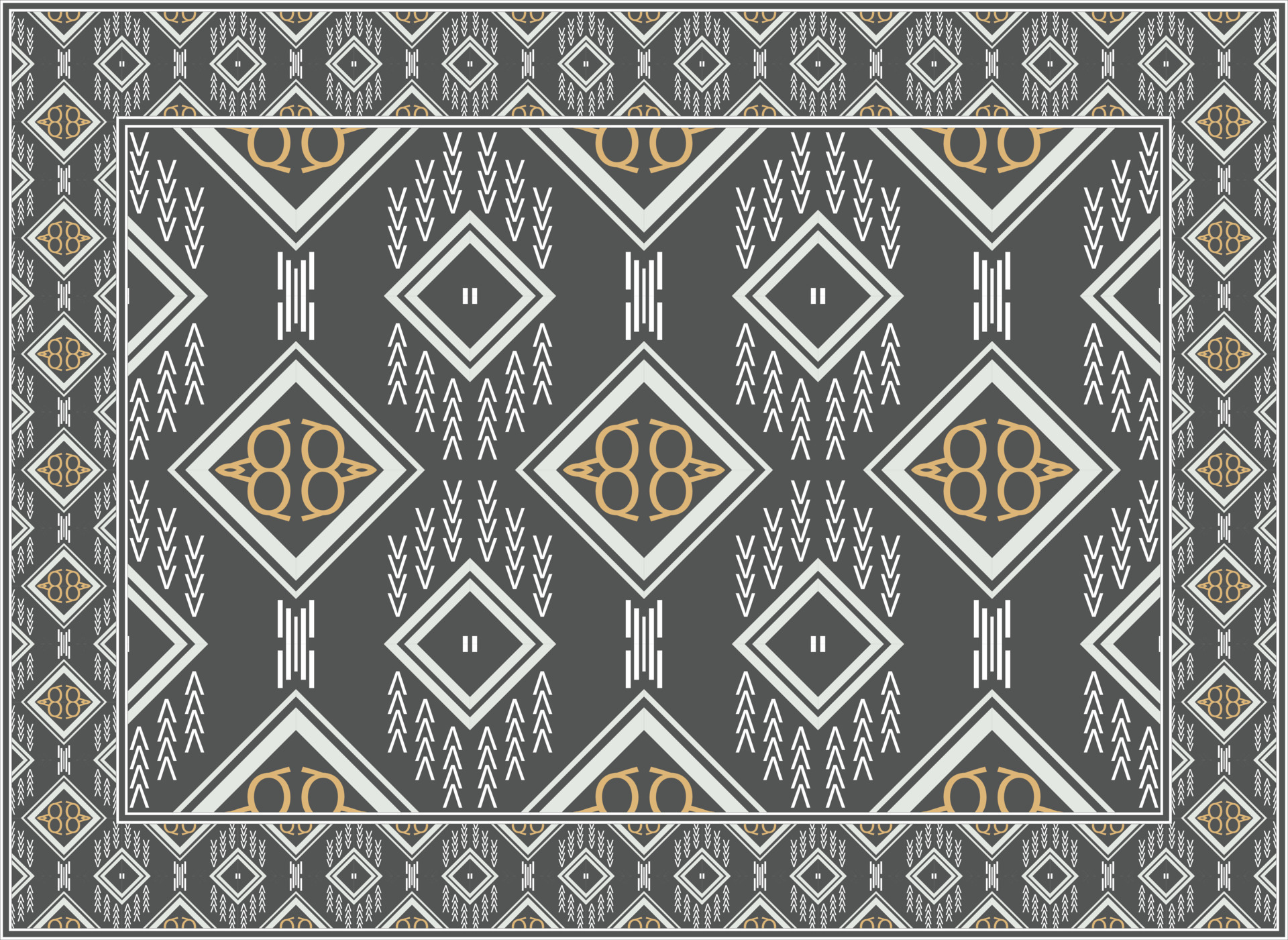 Persian rug patterns, African Ethnic seamless pattern modern Persian