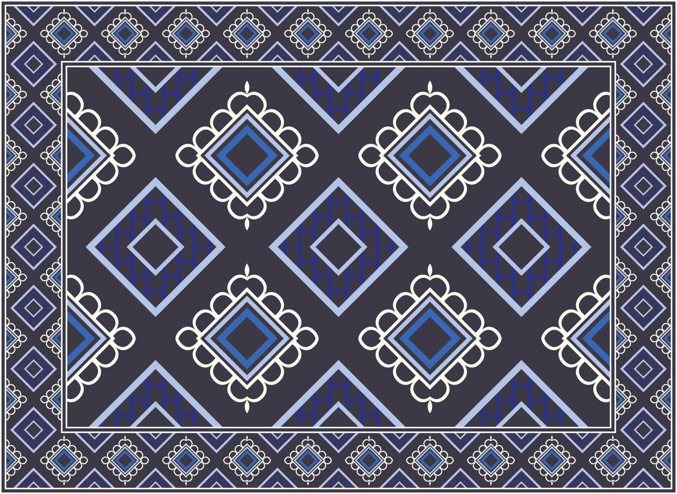 Antique Persian carpet, Motif Ethnic seamless Pattern Scandinavian Persian rug modern African Ethnic Aztec style design for print fabric Carpets, towels, handkerchiefs, scarves rug, vector