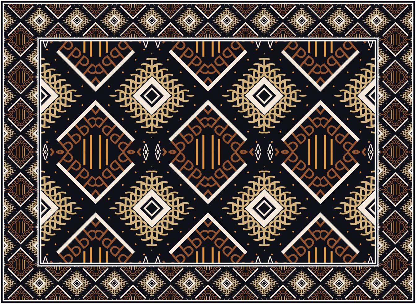 antiguo persa alfombra, escandinavo persa alfombra moderno africano étnico azteca estilo diseño para impresión tela alfombras, toallas, pañuelos, bufandas alfombra, vector